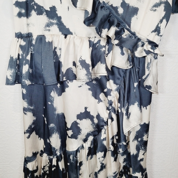Bardot Tie Dye print mini satin dress - Picture 4 of 16